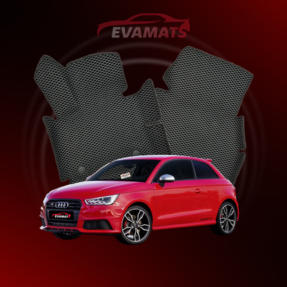 Tappetini per auto EVAMATS per Audi S1 ​​(8X) 1 generazione 2014-2018 anno HATCHBACK 3 porte