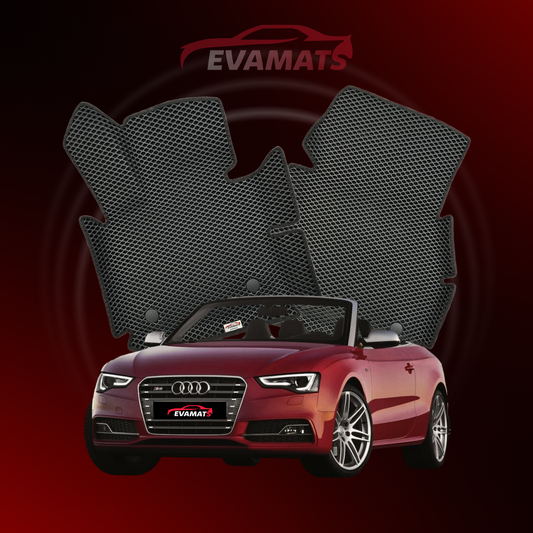 Tapis de voiture EVAMATS pour Audi S5(8T) 1 gen 2007-2016 année CABRIO