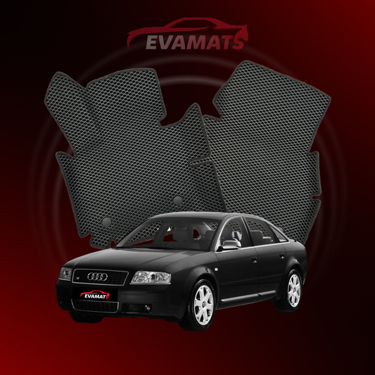 Car mats EVAMATS for Audi S6(C5) 2 gen 1999-2004 year SEDAN