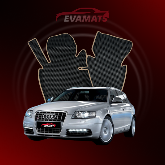 Car mats EVAMATS for Audi S6(C6) 3 gen 2005-2011 year STATION WAGON