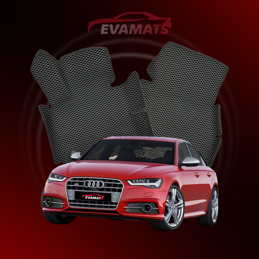 Alfombrillas de coche EVAMATS para Audi S6(C7) 4ª generación año 2012-2018 SEDAN