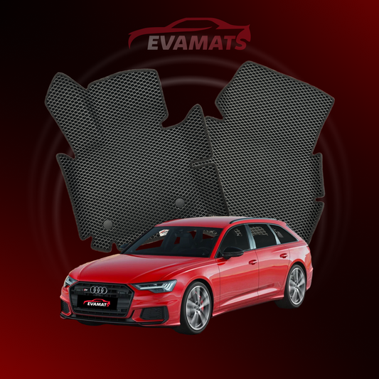 Car mats EVAMATS for Audi S6(C8) 5 gen 2019-2025 year STATION WAGON