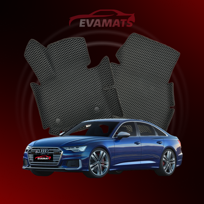 Tappetini per auto EVAMATS per Audi S6(C8) 5 generazione 2019-2025 anno BERLINA