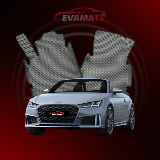 Tappetini per auto EVAMATS per Audi TTS (8S) 3 generazione 2014-2023 anno CABRIO