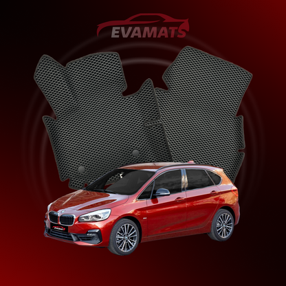 Alfombrillas EVAMATS para BMW 2 Active Tourer(F45) 1ª generación 2014-2021 año MINIVAN