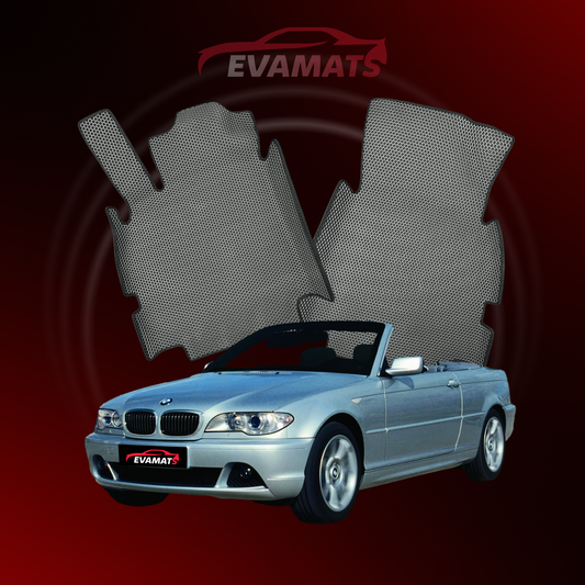 Autokoberce EVAMATS pro BMW 3(E46) 4 gen 1998-2007 rok CABRIO