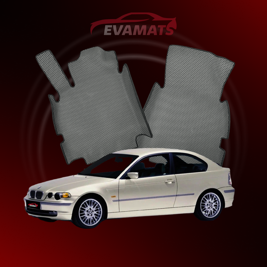 Autokoberce EVAMATS pro BMW 3(E46) 4 gen 2001-2007 rok COMPACT HATCHBACK 3dv.