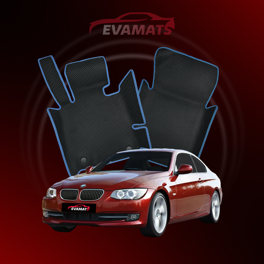 Alfombrillas de coche EVAMATS para BMW 3(E92) 5ª generación año 2004-2013 COUPE