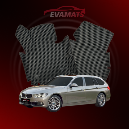 Alfombrillas de coche EVAMATS para BMW 3(F31) 6ª generación año 2011-2020 STATION WAGON