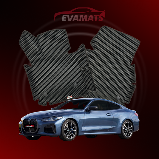 Alfombrillas de coche EVAMATS para BMW 4(G22) 2ª generación año 2020-2025 COUPE