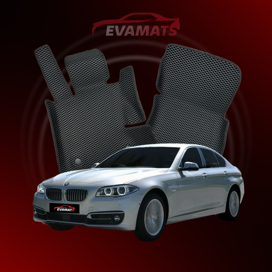 Alfombrillas de coche EVAMATS para BMW 5 (F10) 6ª generación año 2009-2017 SEDAN