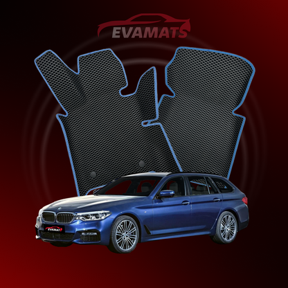 Car mats EVAMATS for BMW 5 (G31) 7 gen 2017-2024 year STATION WAGON