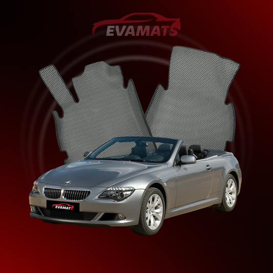 Fußmatten EVAMATS für BMW 6 (E64) 1. Generation 2003-2010 Jahr CABRIO