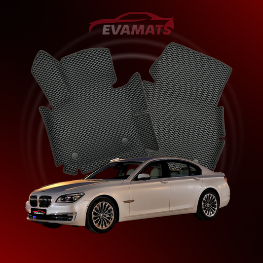 Alfombrillas de coche EVAMATS para BMW 7 (F01) 5ª generación año 2008-2015 SEDAN