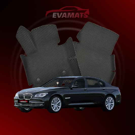 Tapis de voiture EVAMATS pour BMW 7 (F02) 5 génération 2008-2015 année BERLINE LONGUE