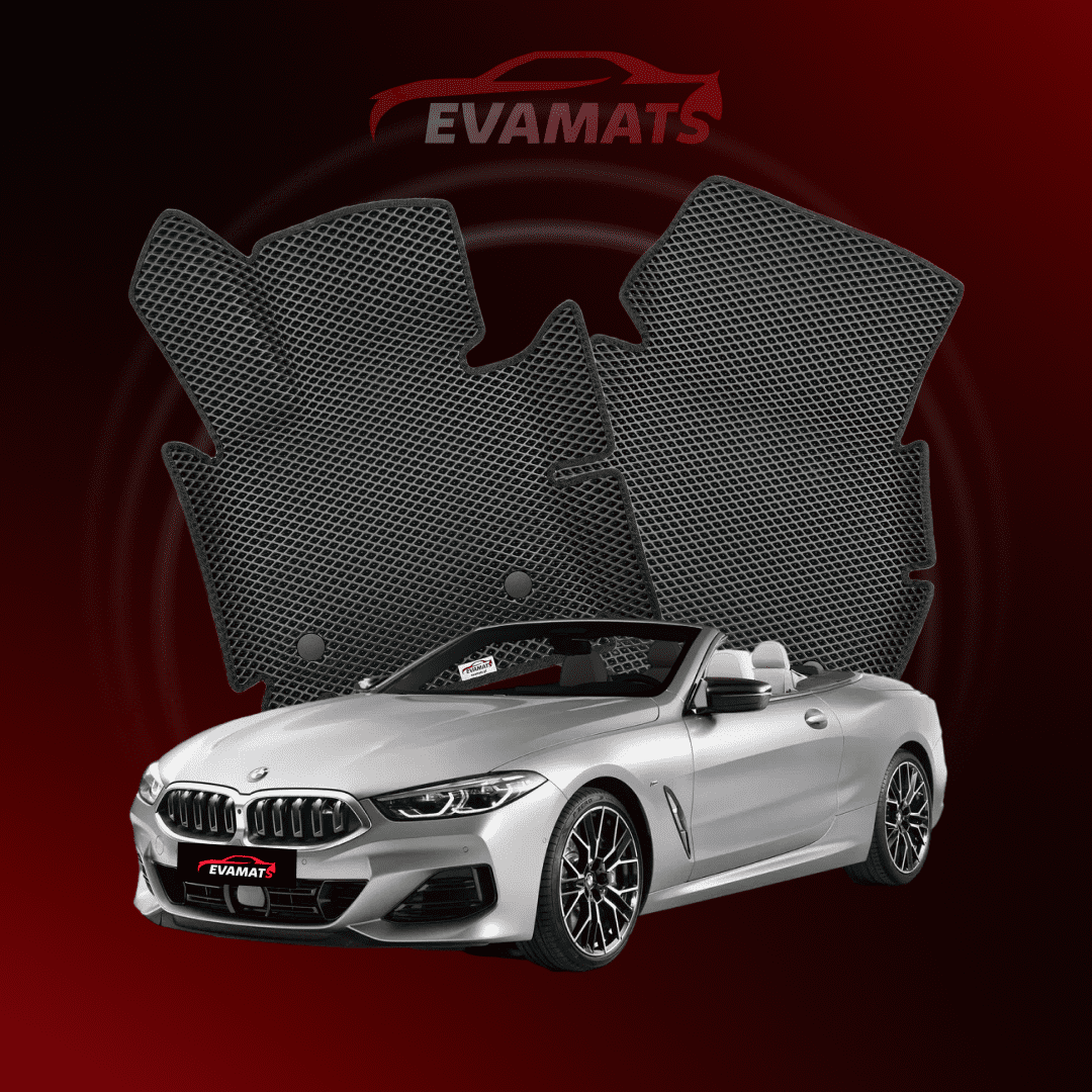 Autokoberce EVAMATS pro BMW 8 (G14) 2 gen 2018-2025 rok CABRIO