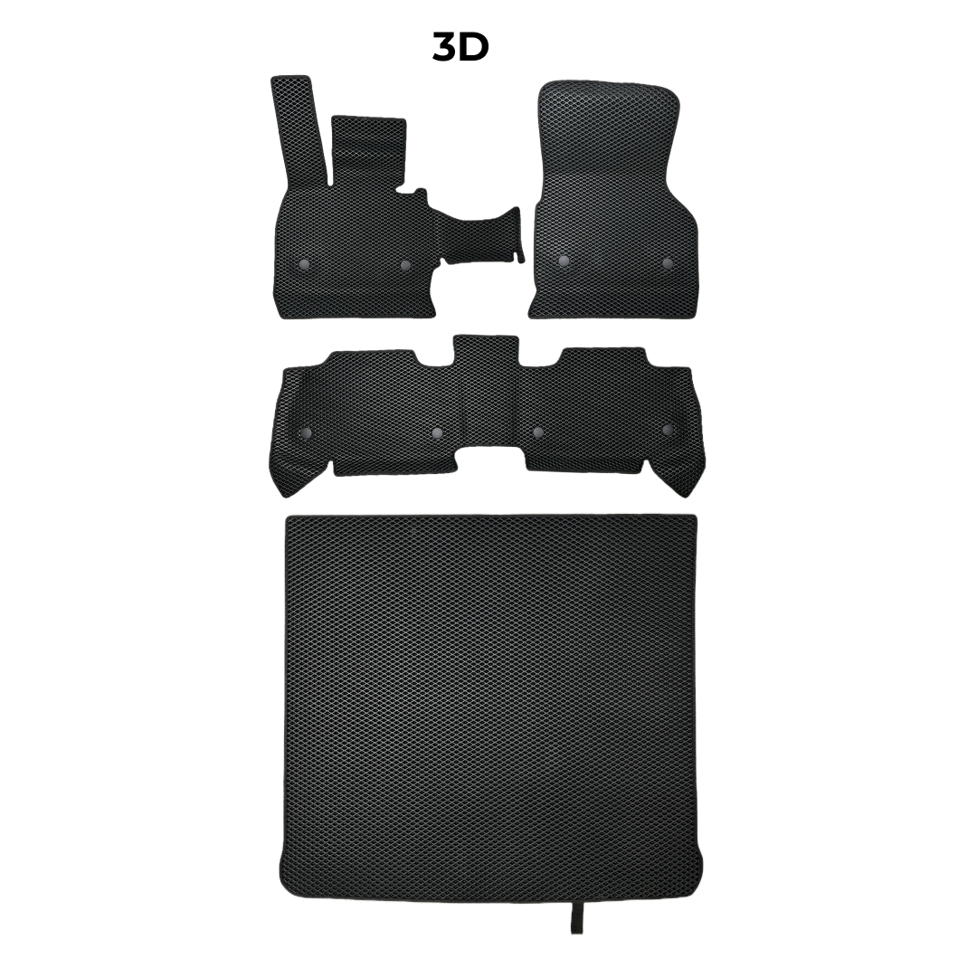 Car mats EVAMATS for BMW iX (I20) 1 gen 2021-2025 year ELECTRIC SUV