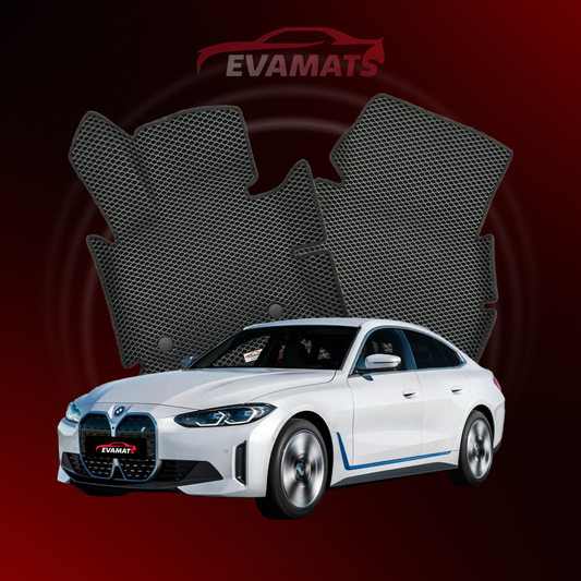 Car mats EVAMATS for BMW i4 1 gen 2021-2025 year ELECTRIC LIFTBACK