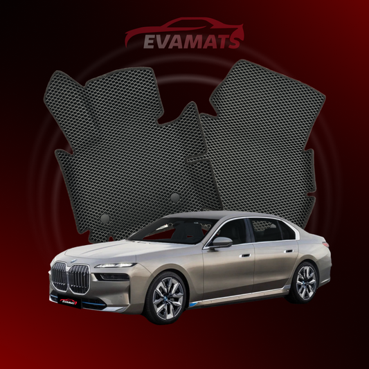 Car mats EVAMATS for BMW i7 1 gen 2022-2025 year ELECTRIC SEDAN