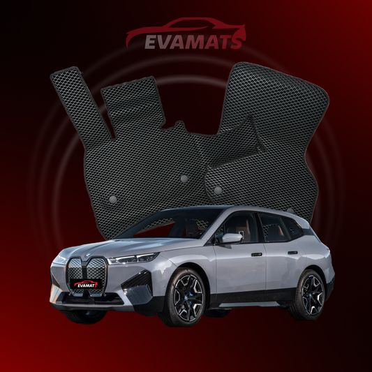 Tapis de voiture EVAMATS pour BMW iX (I20) 1 gen 2021-2025 année SUV ÉLECTRIQUE